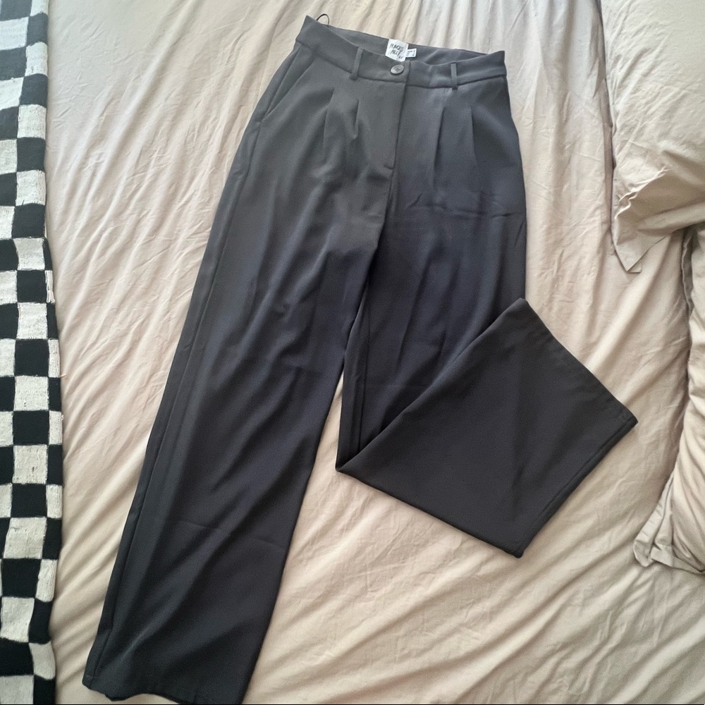 Princess Polly Slate Archer Pants - worn once